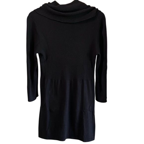 INC International Concepts Cowl Neck Sweater Black Size L - Picture 2 of 9